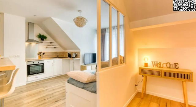 Апартаменты Appartement Cosy Paris 25 min, Disney 20 min