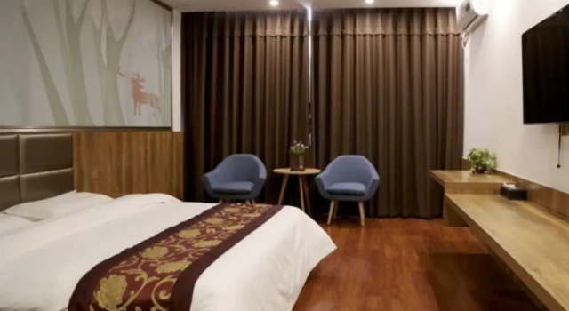 Двухместный номер Classic GreenTree Inn TianJin Jinnan District Xiaozhan Training Park Express Hotel