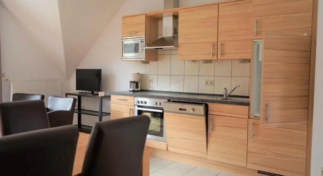 Апартаменты Wohnung 2 Pers 1 Schlafzimmer und Wohnzimmer mit Balkon und Blick auf die Mosel