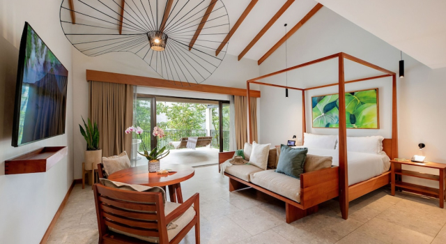 Люкс с видом на горы Tabacón Thermal Resort & Spa
