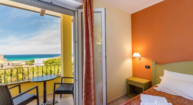 Двухместный номер с видом на море Hotel Rosa dei Venti