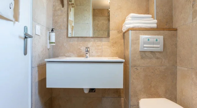 Двухместный номер Standard с балконом и с частичным видом на море Villa à proximité de la plage de lalmanarre