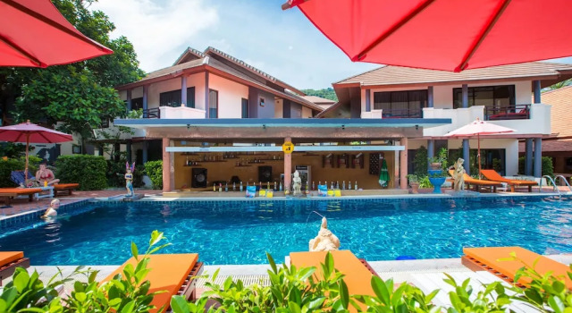 Номер Deluxe с балконом и с красивым видом из окна Sunrise Resort- Koh Phangan - SHA Extra Plus