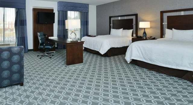 Четырёхместная студия Hampton Inn & Suites Columbia/Southeast-Fort Jackson
