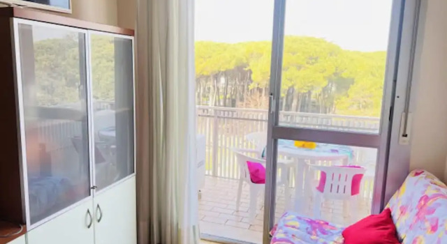 Апартаменты с 2 комнатами с балконом и с видом на бассейн Luminous Flat With Balcony-beahost