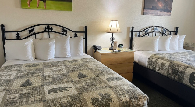 Deluxe firedobbelt værelse Antlers Inn