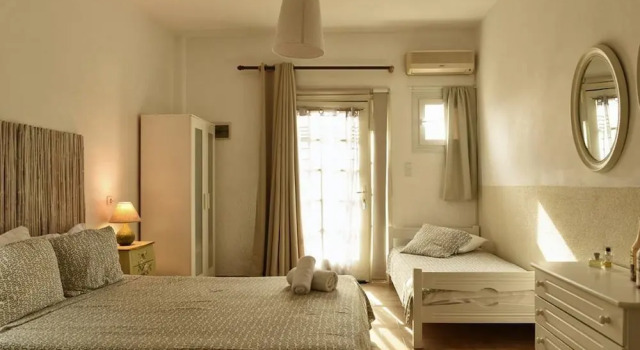 Трёхместный номер Standard Цокольный этаж Villa Fiamegou Andros