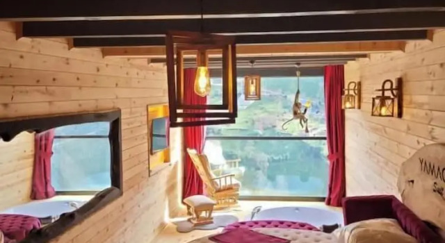 Люкс Presidential с балконом и с видом на реку Yamacda Suit Otel