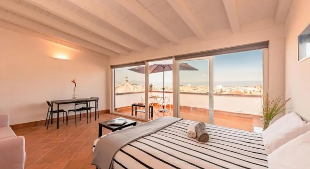Umberto I° Rooftop Bagheria by Sicily in Villas, Book Apartment Hotels in Sicily with Parking, Parking