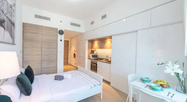Marco Polo - Studio with Marina View + Huge Balcony in Marina, Забронировать Дом для отпуска Виллы Эмирата Дубая, рядом с Dubai Marina Yacht Club, Вилла