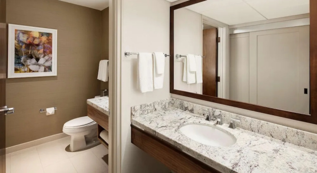 Четырёхместный номер Premium с видом на бассейн DoubleTree by Hilton Ontario Airport