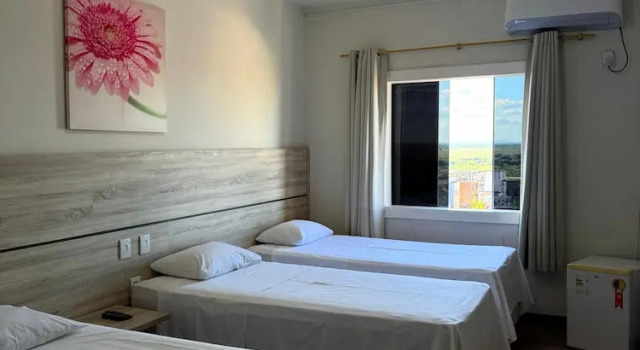 Трёхместный номер Comfort с видом на город Santa Mônica Palace Hotel