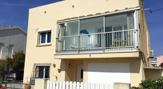 House With 4 Bedrooms in Narbonne, With Wonderful sea View, Enclosed Garden and Wifi - 50 m From the Beach