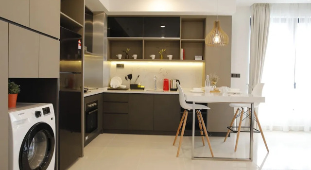 Апартаменты Deluxe NOVO Serviced Suites by Widebed