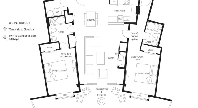 Люкс Gibbons Life Accommodations