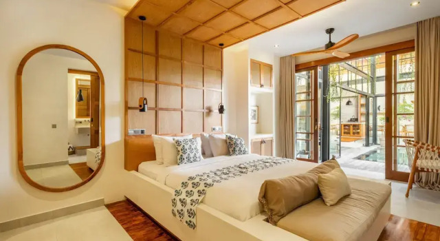 Вилла с 3 комнатами с балконом Villa Gaia Pererenan
