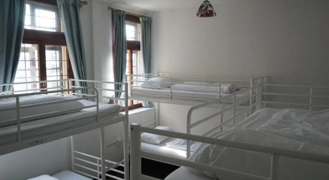 Кровать в общем номере The Walrus Bar and Hostel