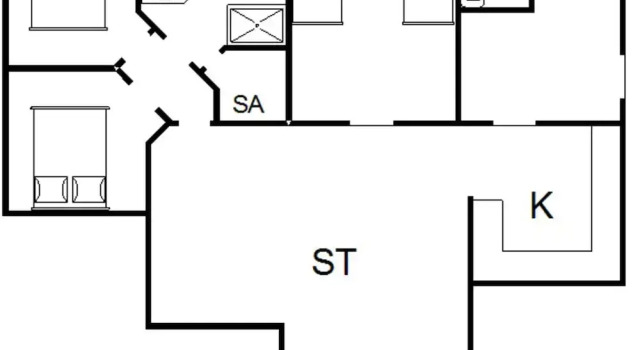 Коттедж 5 Star Holiday Home in Tarm