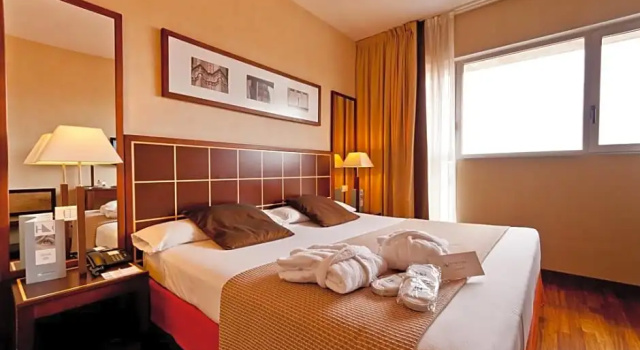 Одноместный номер Standard с красивым видом из окна Eurostars Toledo