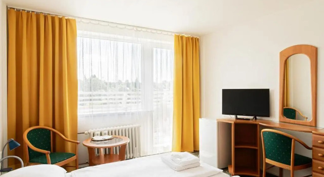 Двухместный номер Economy с балконом и с красивым видом из окна Hotel Slezan