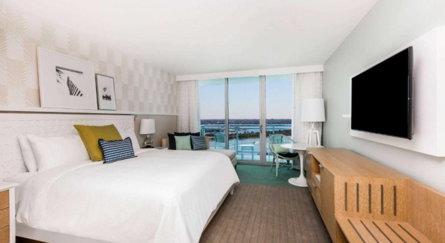 Двухместный номер Deluxe Intracoastal View Wyndham Grand Clearwater Beach