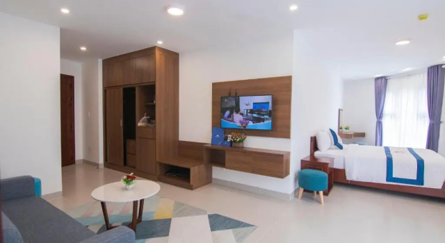 Семейный номер Standard с балконом Mermaid Seaside Hotel