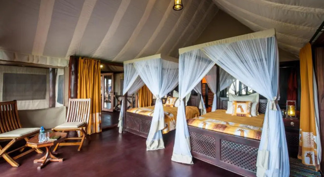Номер Deluxe Lake Ndutu Luxury Tented Lodge