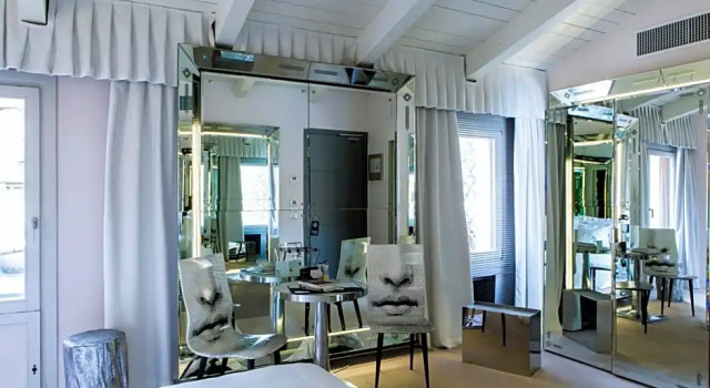 Двухместный номер Deluxe с балконом Отель Palazzina Grassi