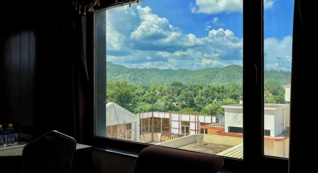 Номер Deluxe с балконом Hotel Crystal Ganga Heights 5 Min from Har Ki Pauri