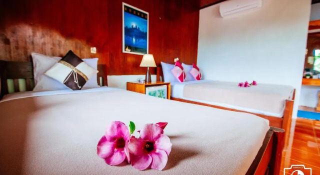 Бунгало Superior с балконом и с красивым видом из окна Venus Resort