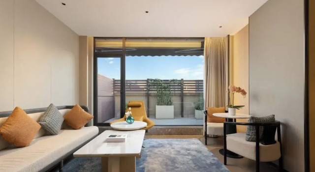 Люкс Luxury Shanghai Hongqiao Heyitang Hotel Beixinjing Subway Station Branch