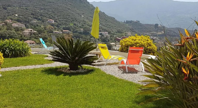 Апартаменты Résidence U MELU Grand T2 BLEU en rez de jardin