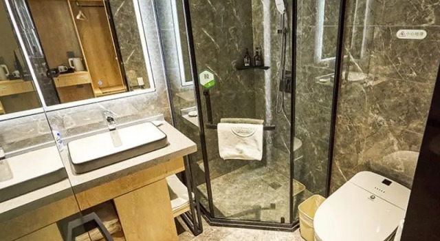 Двухместный номер Standard GreenTree Inn Jiangsu Nantong Textile City Bus Station Express Hotel