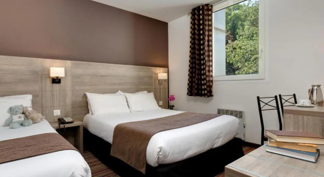 Трёхместный номер Standard Greet Lourdes Centre Pyrenees