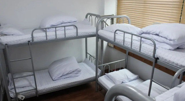 Кровать в общем номере (мужской номер) Orange Guest house - Hostel