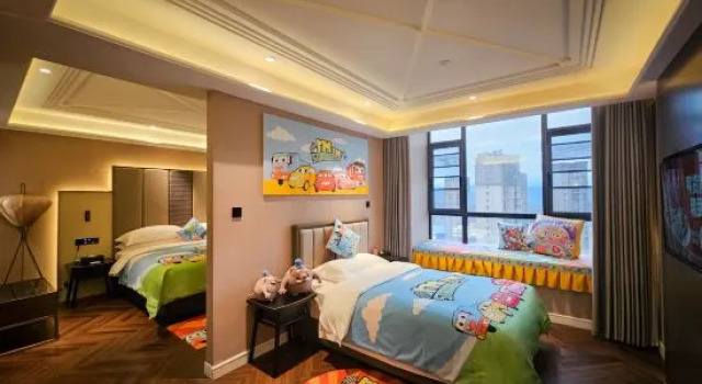 Семейный люкс c 1 комнатой Enshi Jinjiang Metropolo Hotel (Xinghui Square Branch)
