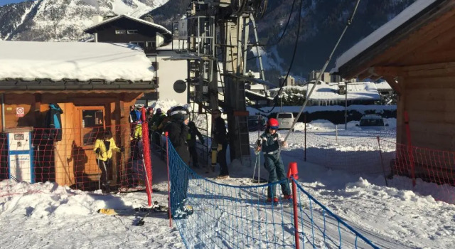 Апартаменты Front Ski Slope Chamonix Apartment
