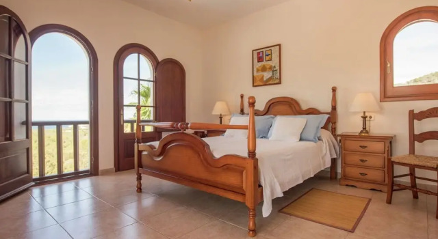 Alluring Mansion in Cala Tarida With Private Pool and Garden, Book Hotel Hotels in Ibiza with a Pool, Swimming Pool