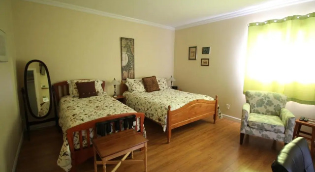 Трёхместный номер Standard с видом на сад The Fiddle and the Sea Bed and Breakfast