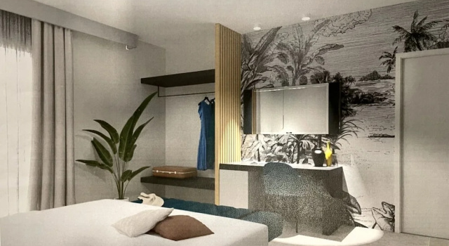 Трёхместный номер Superior с балконом Marty Luxury B&B