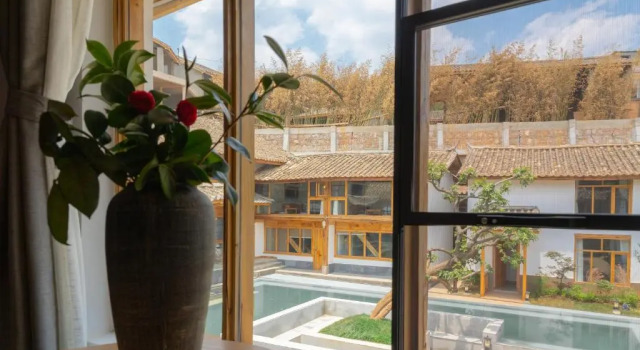 Двухместный номер Standard с красивым видом из окна Yunyan Heyuan Life Homestay