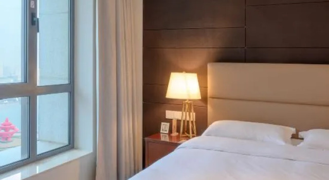 Люкс Deluxe c 1 комнатой с видом на море Haiyi International Apartment