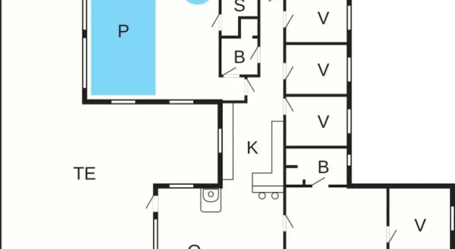 Коттедж Pleasant Holiday Home in Vaggerlose near Sea