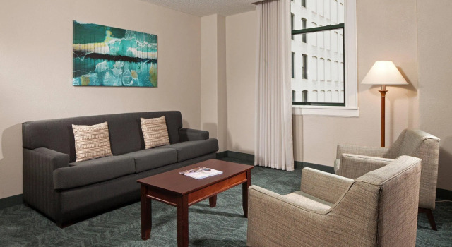 Двухместный люкс c 1 комнатой SpringHill Suites by Marriott Baltimore Downtown/Inner Harbor