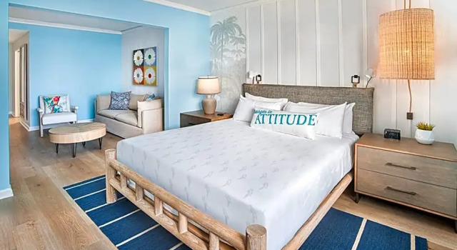 Двухместная студия люкс Margaritaville Hotel San Diego Gaslamp Quarter
