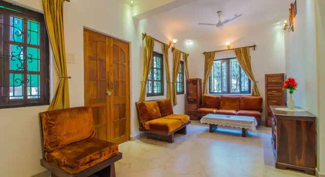 OYO 14078 Home Premium 2BHK Baga, Rezerwuj Apartament Hotele w North Goa z parkingiem, Parking