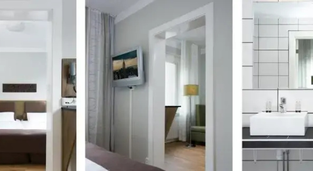 Четырёхместный семейный номер Standard c 1 комнатой Quality Hotel Carlia