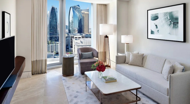 Двухместный люкс Executive Sky View Address Sky View, Downtown Dubai