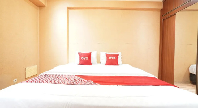 Номер Deluxe OYO 93545 Gateway Cicadas Apartment By Barbie Homestay