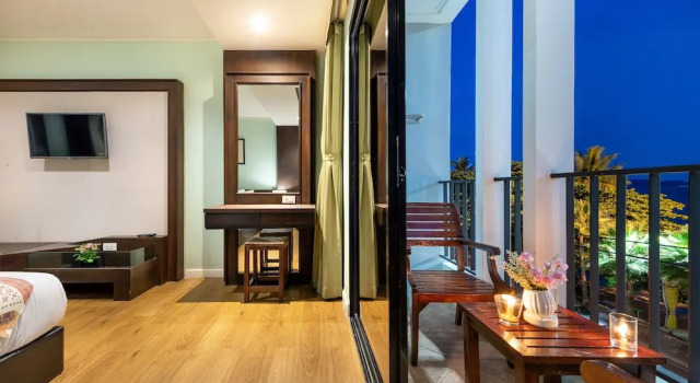 Номер Standard с видом на море The Jomtien Twelve